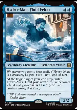 Hydro-Man, Fluid Felon - SPM 0033 - NM - MTG Magic - Image 1