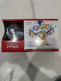 Pokemon S&V Prismatic Evolutions ETB Poke Ball (Sam's Bundle) - Factory Sealed - Image 1