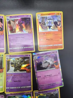 12 Pokemon Trick or Trade Card Lot, Rares, Holos, Mimikyu, Marshadow, Etc - Image 3