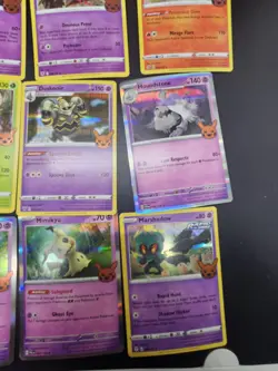 12 Pokemon Trick or Trade Card Lot, Rares, Holos, Mimikyu, Marshadow, Etc - Image 4