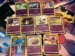 Pokemon TCG Lot of 10 Reverse Holo Psychic Type Pokemon Lightly Played To NM - Image 1