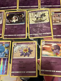 Pokemon TCG Lot of 10 Reverse Holo Psychic Type Pokemon Lightly Played To NM - Image 3