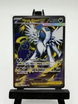 Mega Absol EX Full Art Holo Ultra Rare 161/132 Pokemon TCG Mega Evolution - Image 1