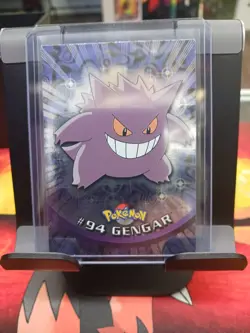Pokemon #94 GENGAR Card | Topps | 2000 TV Animation | Holo LP-NM Vintage Old - Image 1