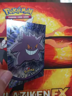 Pokemon #94 GENGAR Card | Topps | 2000 TV Animation | Holo LP-NM Vintage Old - Image 3