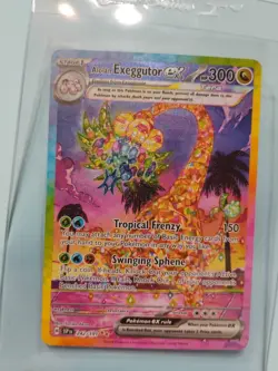 Alolan Exeggutor ex SIR 242/191 (NM) - SV08: Surging Sparks - Pokemon TCG - Image 1