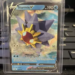 Starmie V 030/189 Astral Radiance Pokemon TCG Card NM Ultra Rare - Image 1