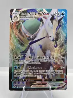 Pokemon Ice Rider Calyrex Vmax Chilling Reign Full Art 046/198 NM/M - Image 1