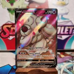 Alcremie V 064/072 Full Art - Shining Fates - Pokemon TCG - SHIPS FAST - Image 1