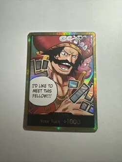 2025 carrying on his will gold.D.Roger alternate art don!! card gold. - Image 1