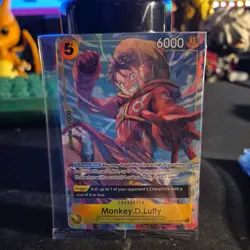 One Piece TCG Monkey D. Luffy OP07-109 SR Promo Illustration Box Vol.3 Sealed - Image 1