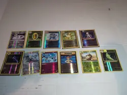 Pokemon Card Lot 2016 Reverse Holo Cards Lot Of 11 - Image 1