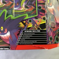 Pokemon Mega Gengar EX Battle Deck English Eng OPENED MISSING HAUNTER PROMO CARD - Image 4