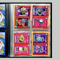 Original Pokemon Binder with POKEDEX PROMO Holo Cards in Bundle Rare Collection - Image 1