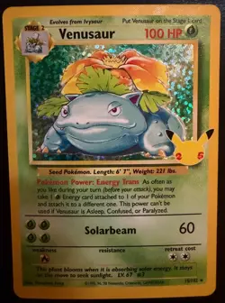 Venusaur 15/102 Classic Collection Celebrations: Classic Collection Pokemon NM - Image 1