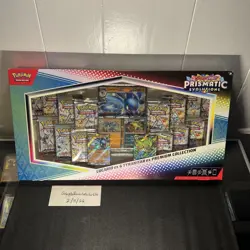 Pokemon TCG SV Prismatic Evolutions Lucario EX & Tyranitar EX Premium Collection - Image 2