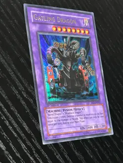 Gatling Dragon FET-EN035 1st Edition Ultra Rare Yu-Gi-Oh LP - Image 2