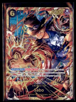One Piece Carrying On His Will (OP13) Sabo 120 Secret Rare - Image 1