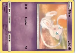 Pokemon TCG Mew 32/68 Hidden Fates Non Holo Rare Card Trading Card - Image 5