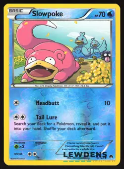 Slowpoke - 19/122 - Common Reverse Holo - BREAKpoint - Pokemon Card - Image 1