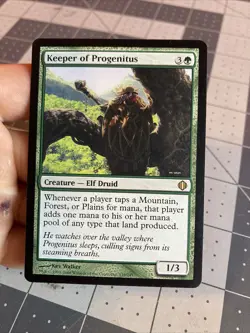 2008 MTG Shards Of Alara Keeper Of Progenitus 135/249 - Image 1