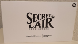 MTG Secret Lair ~ Diabolical Dioramas ~ Rainbow FOIL ~ Sealed! - Image 1
