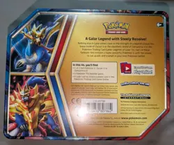 Pokemon TCG Sealed Tin Box Set Zacian V Zamazenta V Legends of Galar Tin (2020) - Image 5