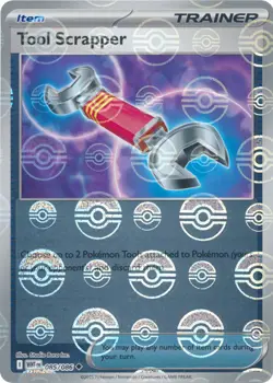 Holofoil - Tool Scrapper (Poke Ball Pattern) - 085/086 - SV: White Flare - NM - Image 1