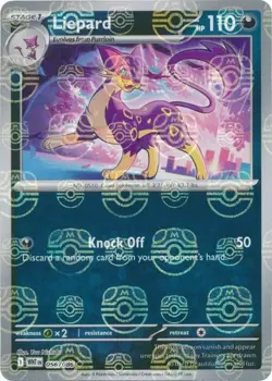 Holofoil - Liepard (Master Ball Pattern) - 056/086 - SV: White Flare - NM - Image 1