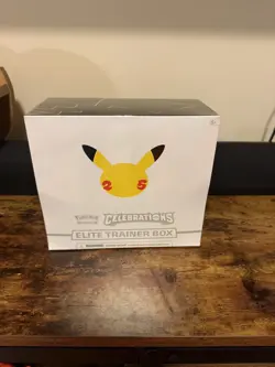 Pokemon TCG: 25th Anniversary Celebrations Elite Trainer Box Factory Sealed ETB 820650809439 - Image 1