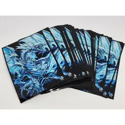 ArtDuel Yugioh Card Sleeves - White Dragon - 50ct Blue - Image 4