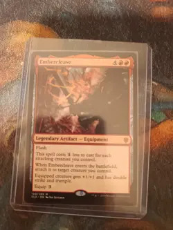 Embercleave Throne of Eldraine Regular, NM, MTG, Magic, FREE NEXT DAY SHIPPING! - Image 1