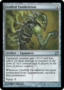Grafted Exoskeleton Scars of Mirrodin Regular - Image 1