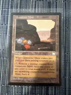 Gemstone Mine - Weatherlight - NM - MTG - Image 1