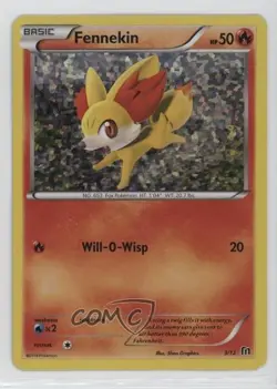 Fennekin Pokemon McDonald's Collection 2016 Happy Meal Promo #3 - Image 1
