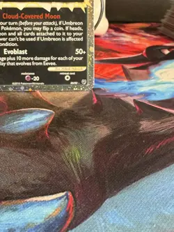 2010 POKEMON HEARTGOLD & SOULSILVER UNDAUNTED #86/90 UMBREON ULTRA RARE - LP - Image 5