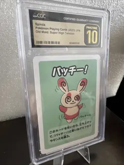 Pokemon Playing Card Spinda CGC 10 Gem Mint, Old Maid: Super High Tension, 2023 - Image 2