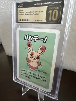 Pokemon Playing Card Spinda CGC 10 Gem Mint, Old Maid: Super High Tension, 2023 - Image 3