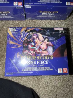 ONE PIECE CARD GAME THE AZURE SEA'S SEVEN BOOSTER BOX OP14 Sealed LOT OF 3 - Image 2