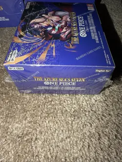ONE PIECE CARD GAME THE AZURE SEA'S SEVEN BOOSTER BOX OP14 Sealed LOT OF 3 - Image 3