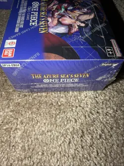 ONE PIECE CARD GAME THE AZURE SEA'S SEVEN BOOSTER BOX OP14 Sealed LOT OF 3 - Image 4