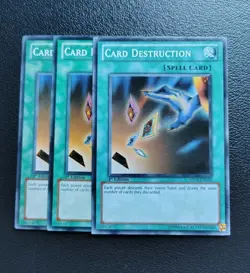 Yu-Gi-Oh - Card Destruction 3X - Full Playset - Image 1