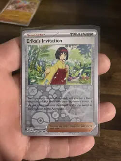 Erika's Invitation 160/165 Scarlet & Violet 151 Reverse Holo NM Pokemon Card - Image 1