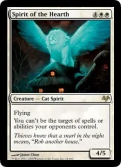 Spirit of the Hearth ~ Lightly Played Eventide MTG Magic UltimateMTG White Card - Image 1