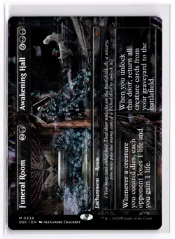 Funeral Room Awakening Hall Duskmourn 338 LP x1 MTG Magic: the Gathering - Image 1