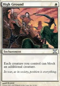4x High Ground ~ Near Mint 10th Edition Tenth MTG Magic x4 4 UltimateMTG Playset - Image 1