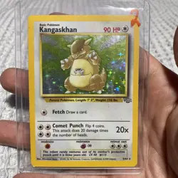 Pokemon TCG Kangaskhan Jungle 5/64 Holo Unlimited Holo Rare - Image 1