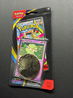 Phantasmal Flames Checklane Blister Cottonee Promo Pokemon TCG English Sealed - Image 2