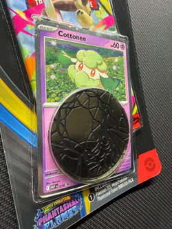 Phantasmal Flames Checklane Blister Cottonee Promo Pokemon TCG English Sealed - Image 5