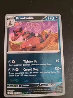 Krookodile (Master Ball Pattern) - 059/086 - Pokemon Black Bolt Uncommon NM - Image 1